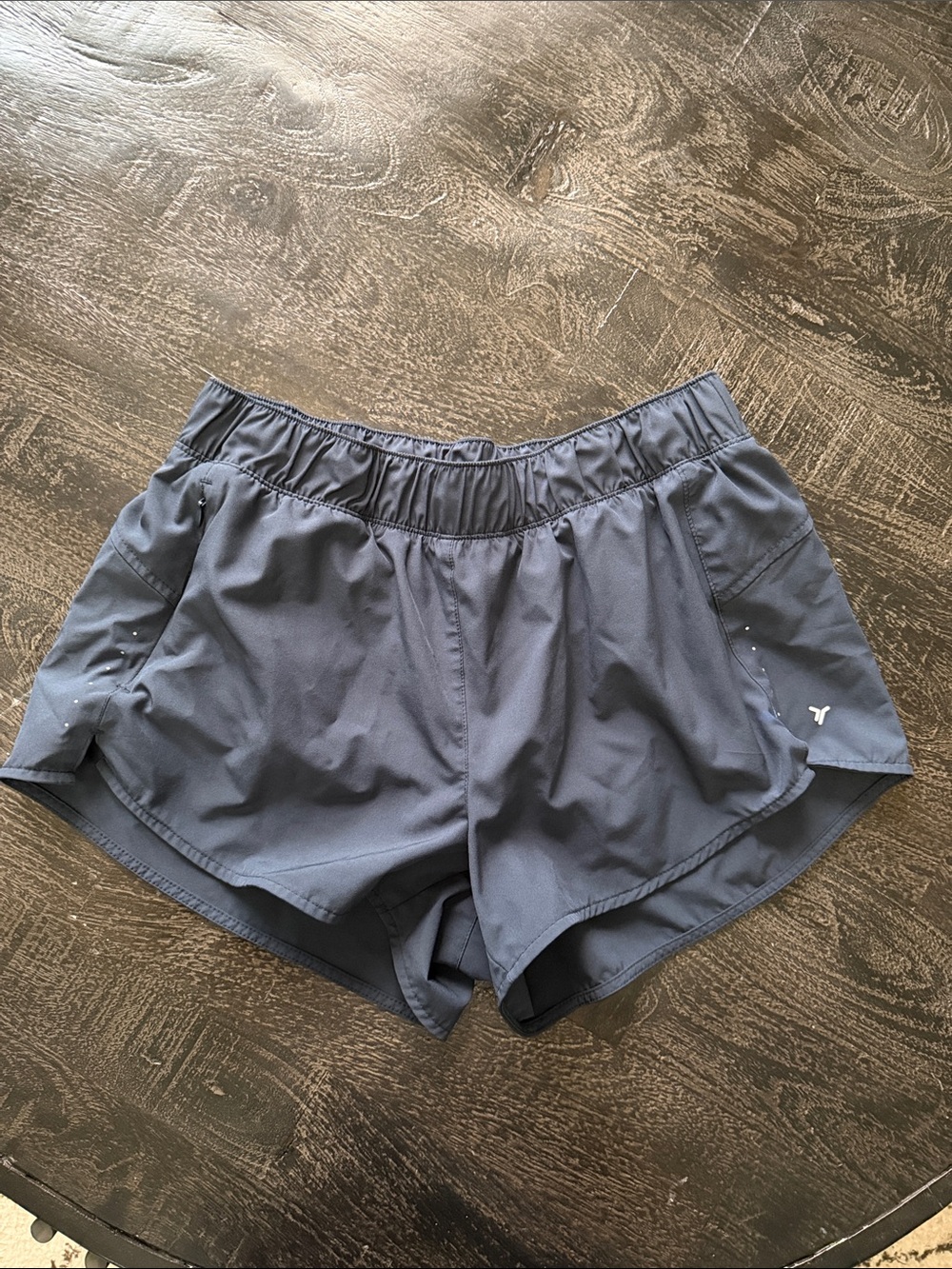 Old Navy Navy Blue Athletic Shorts - Women's Elastic Waist